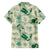 Aloha Hawaii Paniolo Mint Palaka Family Matching Off Shoulder Maxi Dress and Hawaiian Shirt Coastal Rodeo - Polynesian Pride
