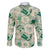 Aloha Hawaii Paniolo Mint Palaka Family Matching Off Shoulder Maxi Dress and Hawaiian Shirt Coastal Rodeo - Polynesian Pride