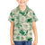 Aloha Hawaii Paniolo Mint Palaka Family Matching Off Shoulder Maxi Dress and Hawaiian Shirt Coastal Rodeo - Polynesian Pride
