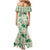 Aloha Hawaii Paniolo Mint Palaka Mermaid Dress Coastal Rodeo - Polynesian Pride