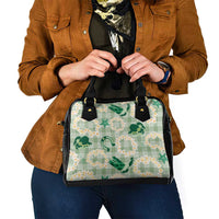 Aloha Hawaii Paniolo Mint Palaka Shoulder Handbag Coastal Rodeo LT7 - Polynesian Pride