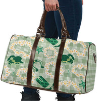 Aloha Hawaii Paniolo Mint Palaka Travel Bag Coastal Rodeo LT7 - Polynesian Pride