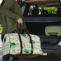 Aloha Hawaii Paniolo Mint Palaka Travel Bag Coastal Rodeo LT7 - Polynesian Pride