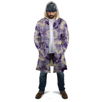 Aloha Hawaii Paniolo Lavender Palaka Cloak Coastal Rodeo LT7 - Polynesian Pride