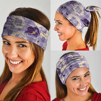 Aloha Hawaii Paniolo Lavender Palaka Neck Gaiter Coastal Rodeo - Polynesian Pride