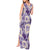 Aloha Hawaii Paniolo Lavender Palaka Tank Maxi Dress Coastal Rodeo - Polynesian Pride
