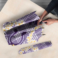 Aloha Hawaii Paniolo Lavender Palaka Umbrella Coastal Rodeo LT7 - Polynesian Pride