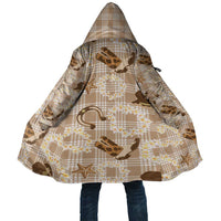 Aloha Hawaii Paniolo Khaki Palaka Cloak Coastal Rodeo LT7 Unisex Khaki - Polynesian Pride