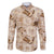 Aloha Hawaii Paniolo Khaki Palaka Family Matching Tank Maxi Dress and Hawaiian Shirt Coastal Rodeo - Polynesian Pride