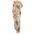 Aloha Hawaii Paniolo Khaki Palaka Family Matching Tank Maxi Dress and Hawaiian Shirt Coastal Rodeo - Polynesian Pride