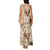 Aloha Hawaii Paniolo Khaki Palaka Family Matching Tank Maxi Dress and Hawaiian Shirt Coastal Rodeo - Polynesian Pride