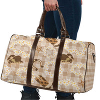 Aloha Hawaii Paniolo Khaki Palaka Travel Bag Coastal Rodeo LT7 - Polynesian Pride