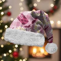 Aloha Hawaii Paniolo Lokelani Rose Palaka Christmas Santa Hat Coastal Rodeo - Polynesian Pride