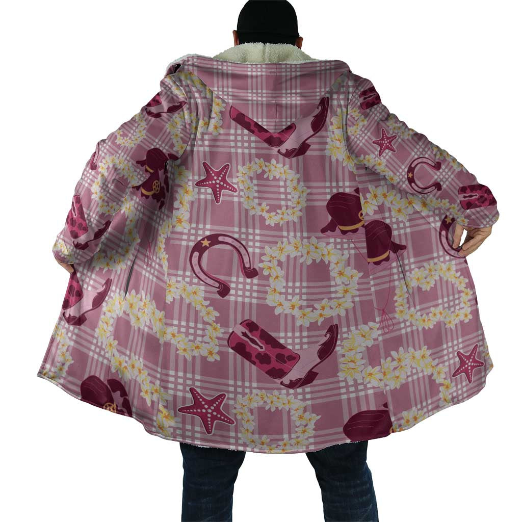 Aloha Hawaii Paniolo Lokelani Rose Palaka Cloak Coastal Rodeo LT7 - Polynesian Pride