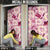 Aloha Hawaii Paniolo Lokelani Rose Palaka Door Cover Coastal Rodeo - Polynesian Pride