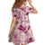 Aloha Hawaii Paniolo Lokelani Rose Palaka Family Matching Off Shoulder Maxi Dress and Hawaiian Shirt Coastal Rodeo - Polynesian Pride