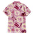 Aloha Hawaii Paniolo Lokelani Rose Palaka Family Matching Puletasi and Hawaiian Shirt Coastal Rodeo - Polynesian Pride