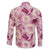 Aloha Hawaii Paniolo Lokelani Rose Palaka Family Matching Puletasi and Hawaiian Shirt Coastal Rodeo - Polynesian Pride