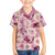 Aloha Hawaii Paniolo Lokelani Rose Palaka Family Matching Puletasi and Hawaiian Shirt Coastal Rodeo - Polynesian Pride