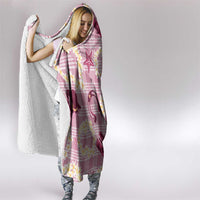 Aloha Hawaii Paniolo Lokelani Rose Palaka Hooded Blanket Coastal Rodeo LT7 - Polynesian Pride