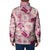 Aloha Hawaii Paniolo Lokelani Rose Palaka Padded Jacket Coastal Rodeo - Polynesian Pride
