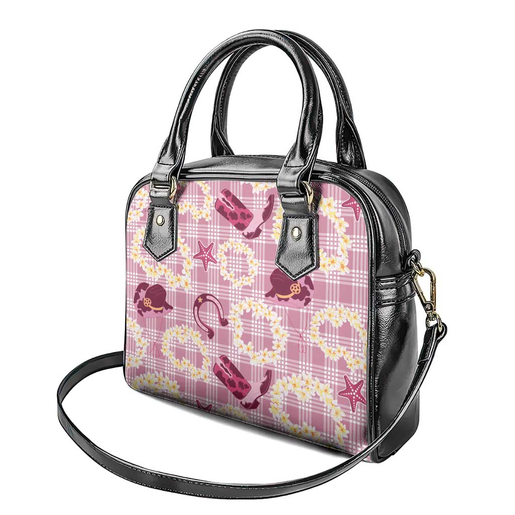 Aloha Hawaii Paniolo Lokelani Rose Palaka Shoulder Handbag Coastal Rodeo LT7 - Polynesian Pride