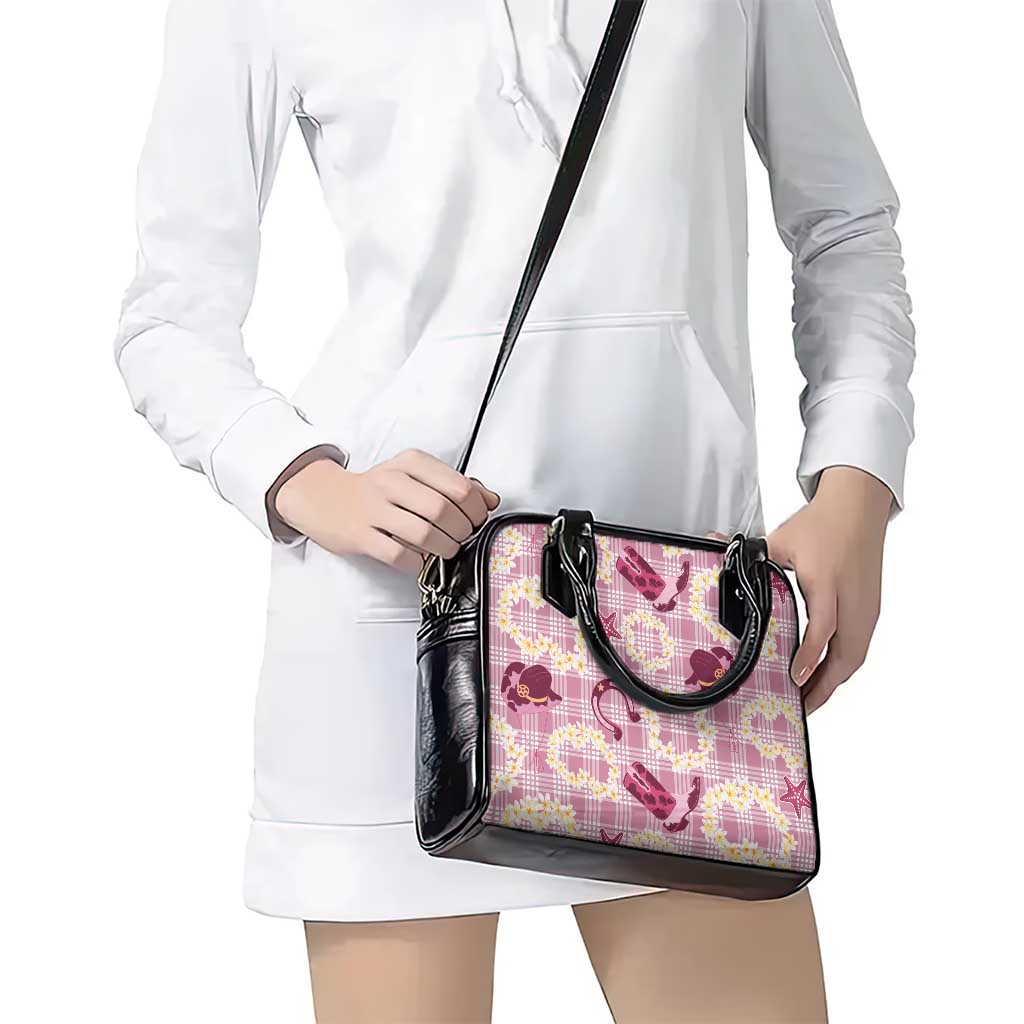 Aloha Hawaii Paniolo Lokelani Rose Palaka Shoulder Handbag Coastal Rodeo LT7 - Polynesian Pride