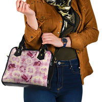 Aloha Hawaii Paniolo Lokelani Rose Palaka Shoulder Handbag Coastal Rodeo LT7 - Polynesian Pride