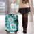 Aloha Hawaii Paniolo Teal Palaka Luggage Cover Coastal Rodeo - Polynesian Pride