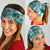 Aloha Hawaii Paniolo Teal Palaka Neck Gaiter Coastal Rodeo - Polynesian Pride