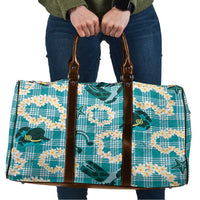 Aloha Hawaii Paniolo Teal Palaka Travel Bag Coastal Rodeo LT7 Teal - Polynesian Pride