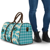 Aloha Hawaii Paniolo Teal Palaka Travel Bag Coastal Rodeo LT7 - Polynesian Pride