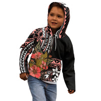 Hawaii Valentine Kid Hoodie Plumeria Aloha Wau Ia Oe LT7 - Polynesian Pride