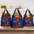 New Zealand Grocery Bag Tui Couple with Pohutukawa