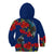 New Zealand Pohutukawa with Tui Birds Kid Hoodie Version 2 LT7 - Polynesian Pride