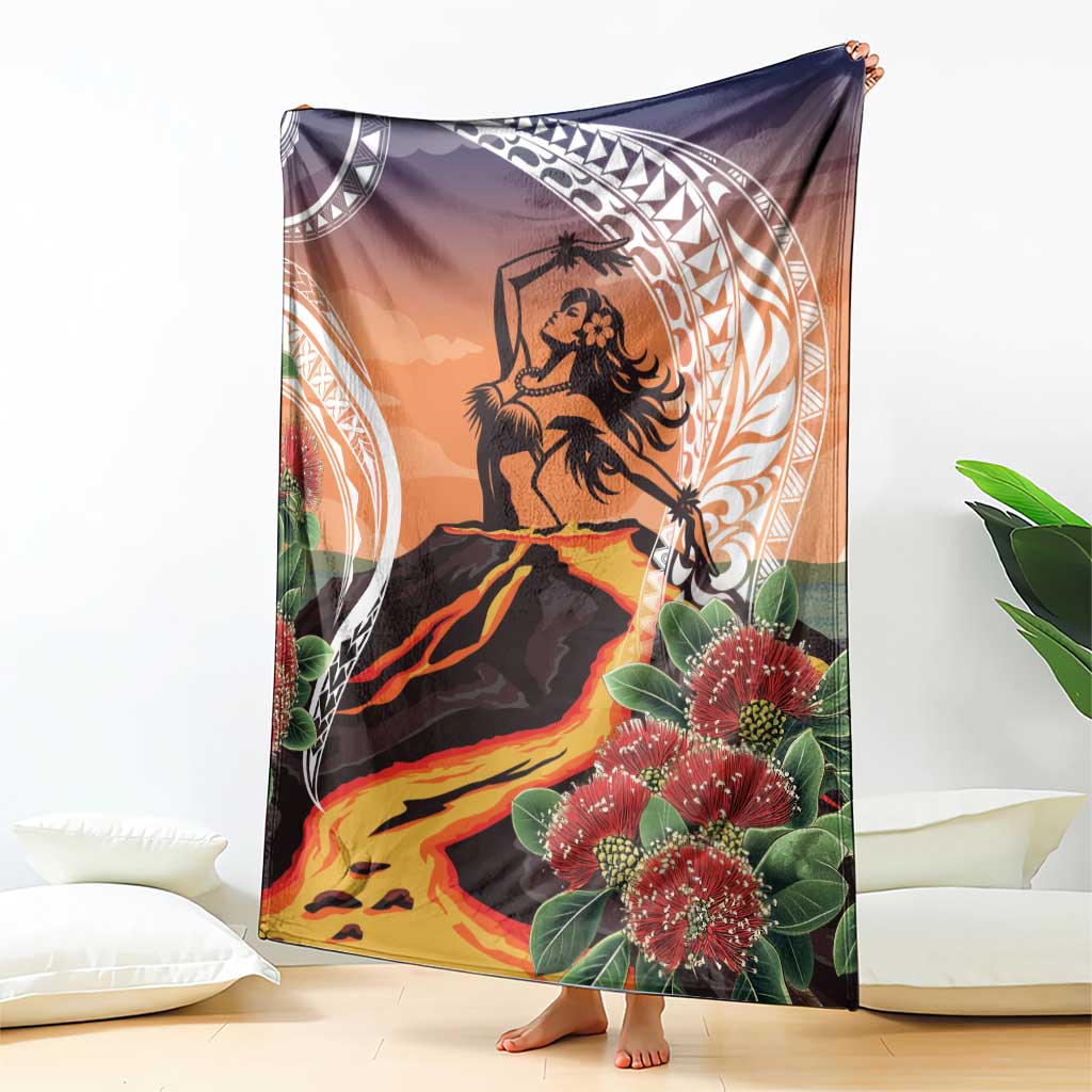 Hawaii Women's Day Tribal Blanket Pele Honua Mea