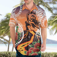 Hawaii Women's Day Tribal Hawaiian Shirt Pele Honua Mea