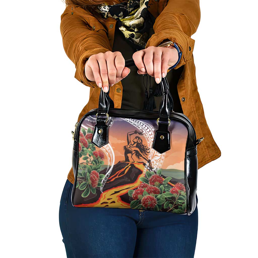 Hawaii Women's Day Tribal Shoulder Handbag Pele Honua Mea LT7 One Size Art - Polynesian Pride