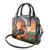 Hawaii Women's Day Tribal Shoulder Handbag Pele Honua Mea