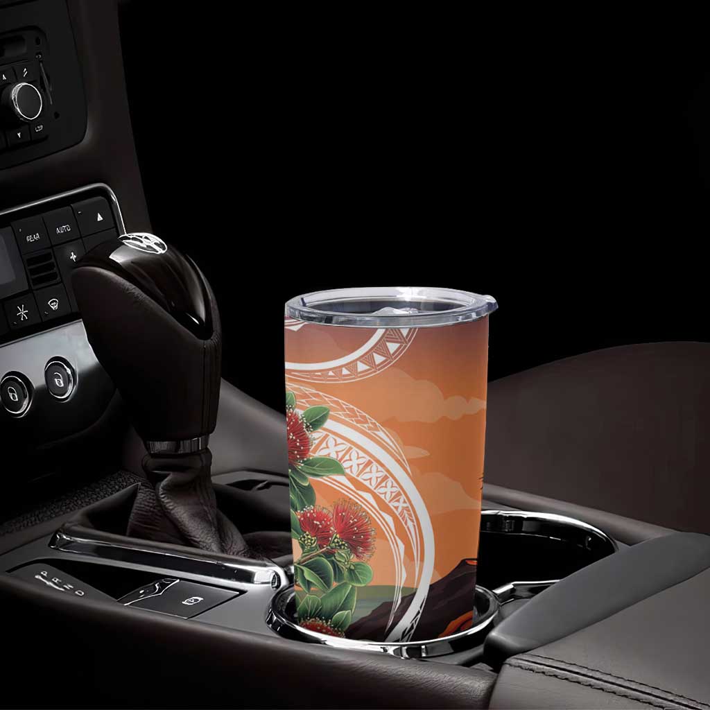 Hawaii Women's Day Tribal Tumbler Cup Pele Honua Mea