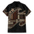 Samoa Siapo Mamanu Family Matching Tank Maxi Dress and Hawaiian Shirt Waves Motifs