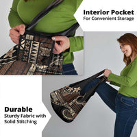 Samoa Siapo Mamanu Grocery Bag Waves Motifs