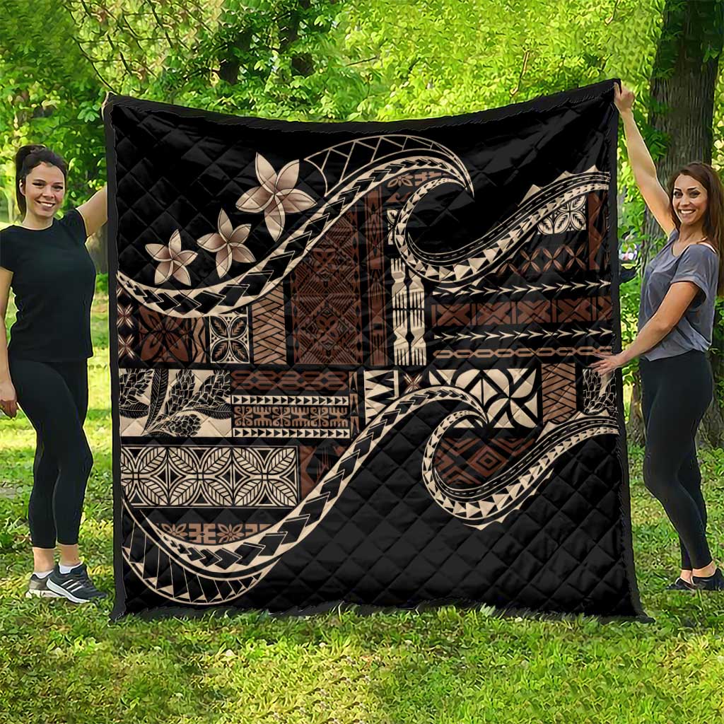 Samoa Siapo Mamanu Quilt Waves Motifs LT7 - Polynesian Pride