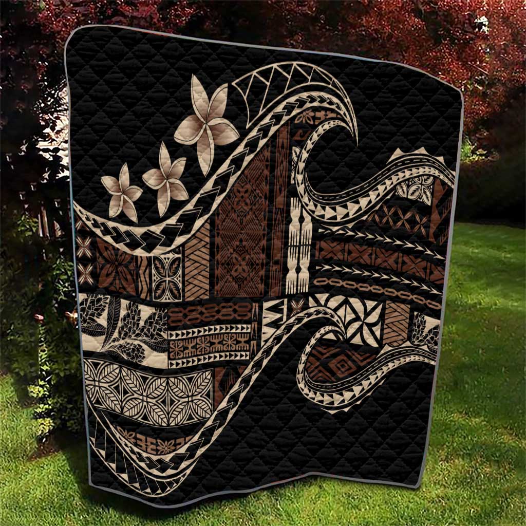 Samoa Siapo Mamanu Quilt Waves Motifs LT7 - Polynesian Pride