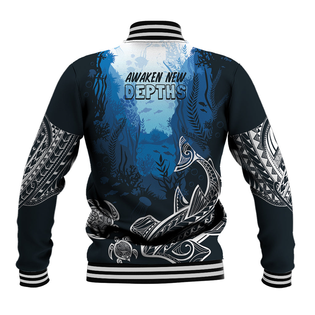 World Ocean Day Pasifika Baseball Jacket Awaken New Depths