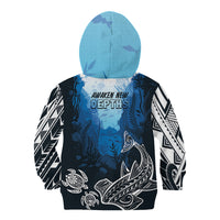 World Ocean Day Pasifika Kid Hoodie Awaken New Depths