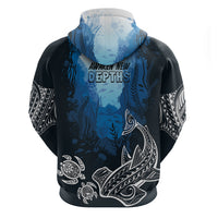 World Ocean Day Pasifika Zip Hoodie Awaken New Depths
