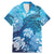 Hawaii World Ocean Day Family Matching Mermaid Dress and Hawaiian Shirt Kakau Turtles