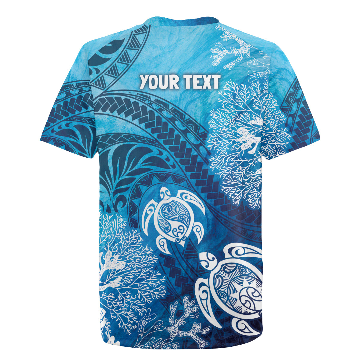 Hawaii World Ocean Day Rugby Jersey Kakau Turtles