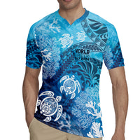 Hawaii World Ocean Day Rugby Jersey Kakau Turtles